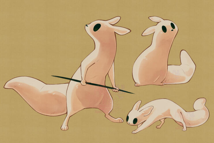 a slug cat Rain World